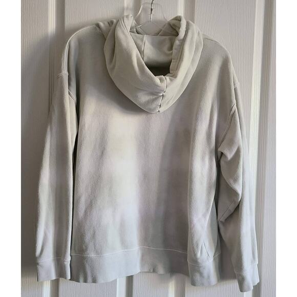 WSLY The Ecosoft Oversized Sage Tie Dyed Hoodie Sweatshirt BW202012 Womens Small - Picture 2 of 10